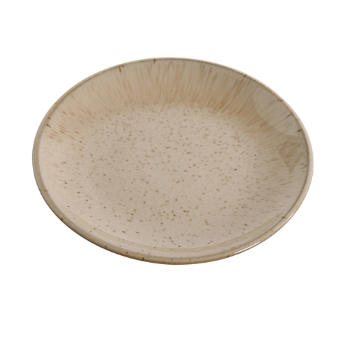 Yanco AG-107 7" Dia. Coupe Porcelain Round Agate Plate