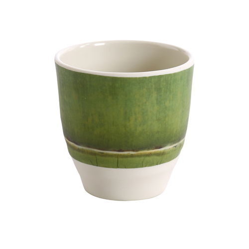 Yanco BA-001 7 Oz. Melamine Bamboo Style Tea Cup