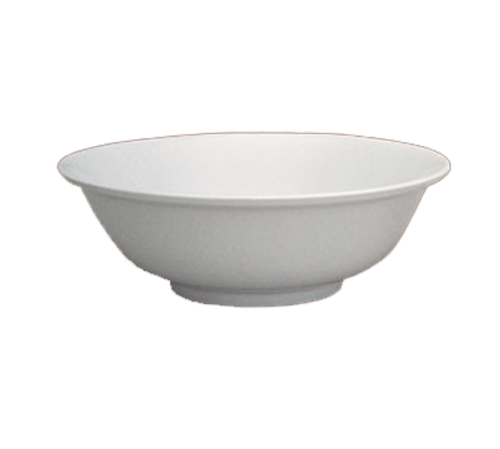 Yanco NS-5075W 45 Oz. 8.75" Dia. White Melamine Round Nessico Bowl