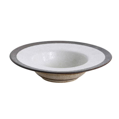 Yanco RO-909 10 Oz. Porcelain Round Rockeye Dessert or Soup Plate