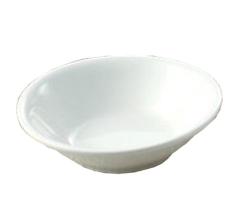Yanco PS-11 5 Oz. White Porcelain Round Piscataway Fruit Bowl