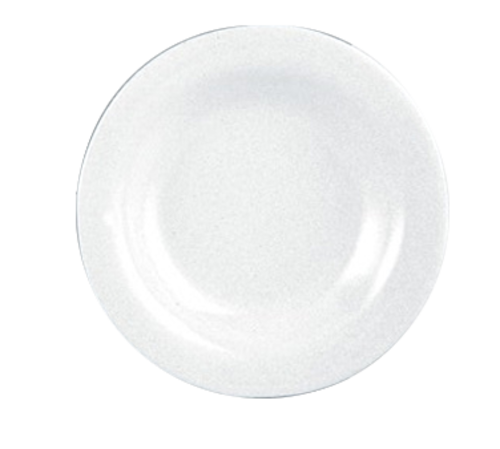 Yanco MS-5809WT 13 Oz. White Melamine Round Milestone Pasta Bowl
