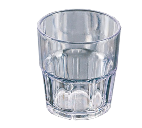 Yanco HA-009 9 Oz. Clear SAN Hawaii Rocks