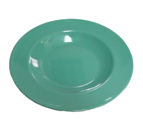 Yanco MS-5811GR 16 Oz. Green Melamine Round Milestone Pasta Bowl