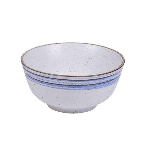 Yanco OC-5014 8 Oz. White Porcelain Round Ocean Miso Soup Bowl