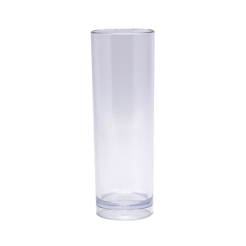 Yanco SM-14-C 14 Oz. Clear SAN Plastic Collins Glass