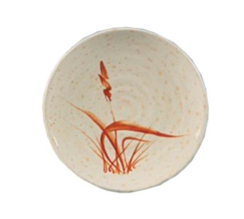Yanco OR-1710 9.75" Dia. Melamine Round Orchis Plate