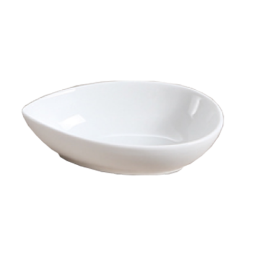 Yanco LK-605 4 Oz. Bone White China Teardrop Lion King Bowl