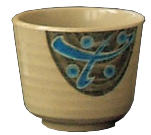 Yanco JP-9304 12 Oz. Melamine Round Japanese Tea Cup