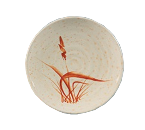 Yanco OR-1708 8.25" Dia. Melamine Round Orchis Plate