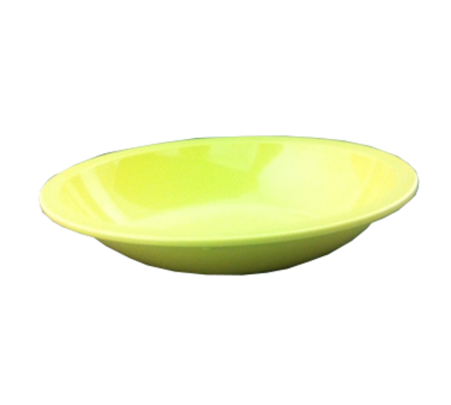 Yanco NS-036Y 36 Oz. 10" W Yellow Melamine Oval Nessico Bowl