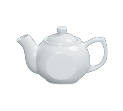 Yanco TP-1 15 Oz. White Porcelain Accessories Coffee or Teapot