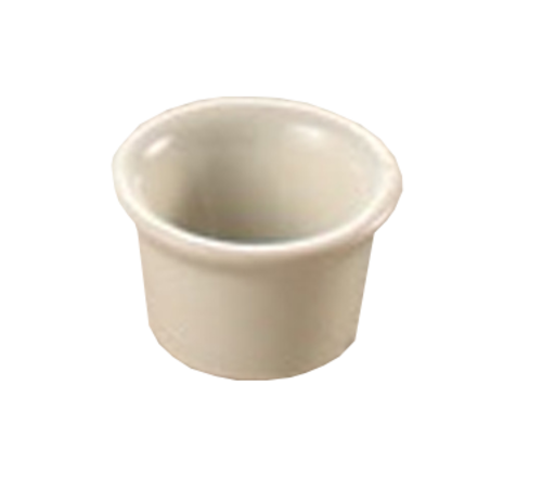 Yanco RAMS-15 1.5 Oz. American White Round Porcelain Accessories Ramekin