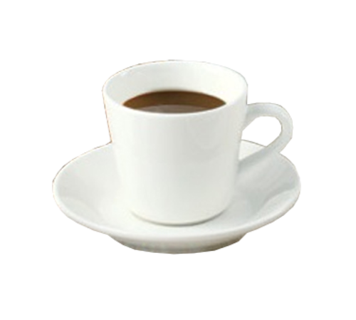 Yanco PS-1 7 Oz. White Porcelain Round Piscataway Cup