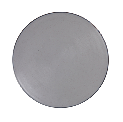 Yanco BM-111 Black Melamine Round Birmingham Plate