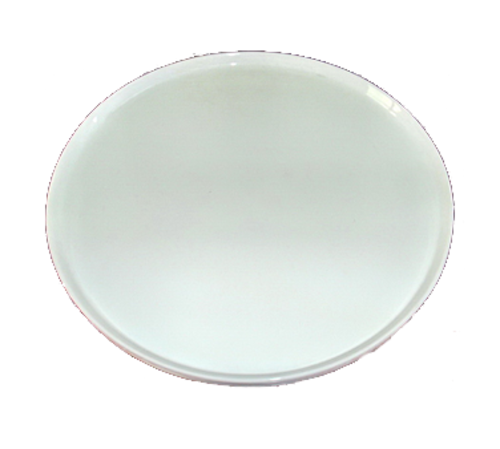 Yanco PP-112 12" Dia. White Porcelain Round Accessories Pizza Plate