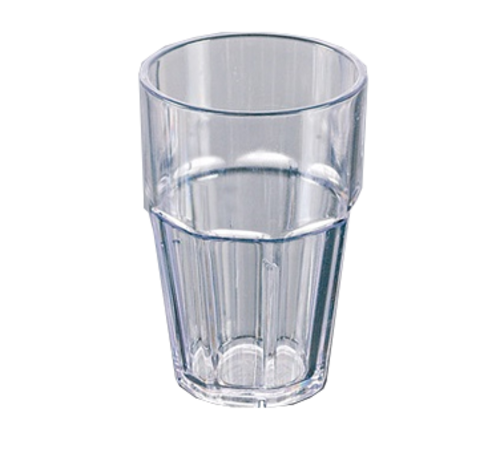 Yanco HA-012 12 Oz. Clear SAN Hawaii Double Rocks