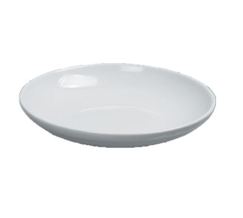 Yanco AC-12-S 62 Oz. White Porcelain Round Abco Salad or Pasta Bowl