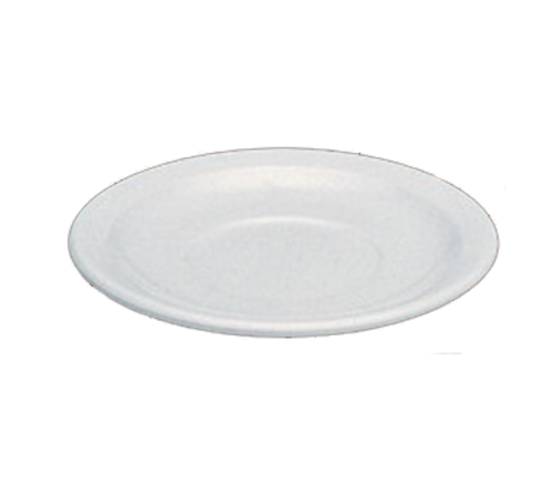 Yanco NS-9012W 5.5" W White Melamine Round Nessico Saucer