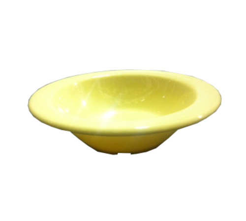 Yanco NS-303Y 4 Oz. Melamine Round Yellow Nessico Fruit Bowl