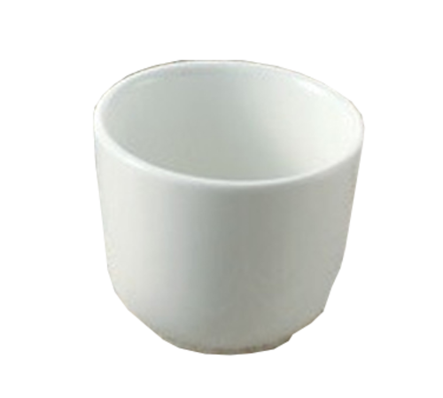 Yanco PS-45 4.5 Oz. White Porcelain Piscataway Chinese Tea Cup