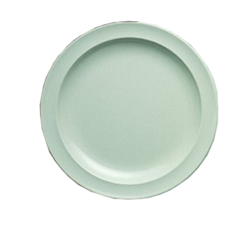 Yanco NS-106G 6.5" Dia. Green Melamine Round Nessico Plate
