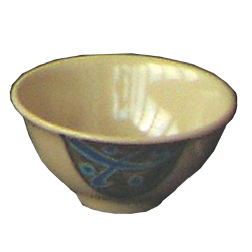 Yanco JP-3008 8 Oz. 4.5" Dia. Melamine Round Japanese Soup Bowl