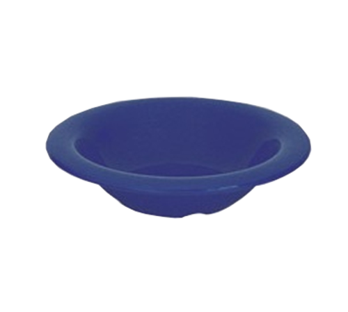 Yanco MS-5608BU 8 Oz. Blue Melamine Round Milestone Salad Bowl