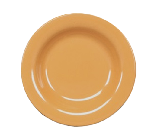 Yanco MS-5809YL 13 Oz. Yellow Melamine Round Milestone Pasta Bowl