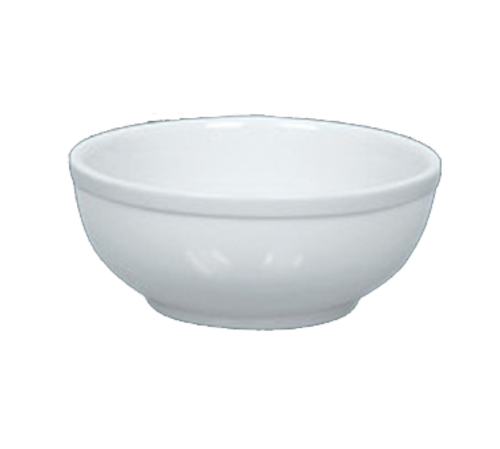 Yanco AC-15 12 Oz. Super White Porcelain Round Abco Nappie
