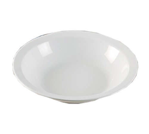Yanco CAT-4014 108 Oz. 14" Dia. White Melamine Round Catering Bowl