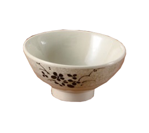 Yanco HO-5705 10 Oz. 4.75" W Melamine Round Honda Rice Bowl