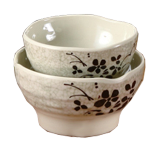 Yanco HO-3706 14 Oz. 5.5" Dia. Melamine Round Honda Rice Bowl