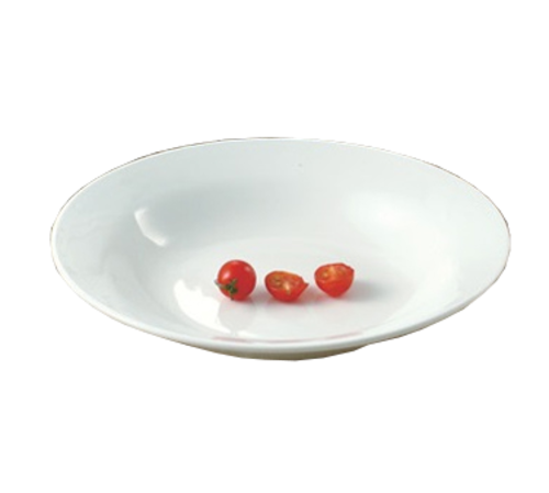 Yanco PS-3 10 Oz. White Porcelain Round Piscataway Soup Plate