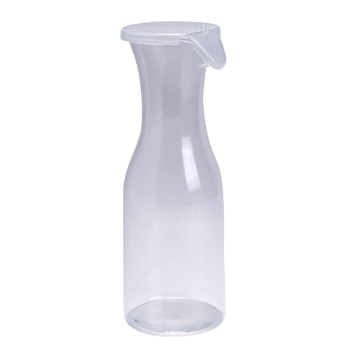 Yanco PC-046 46 Oz. Clear San Plastic Wine or Juice Decanter