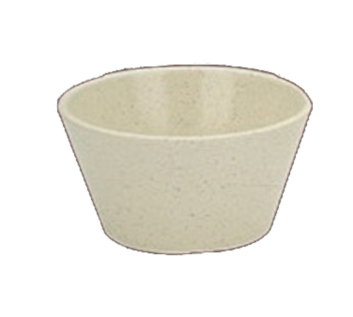 Yanco AD-302 8 Oz. 4" Dia. Beige Melamine Round Ardis Bouillon Cup
