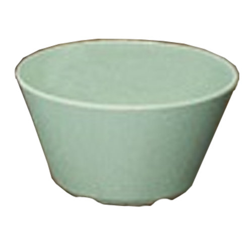 Yanco NS-302G 8 Oz. 3.88" Dia. Green Melamine Round Nessico Bouillon Cup
