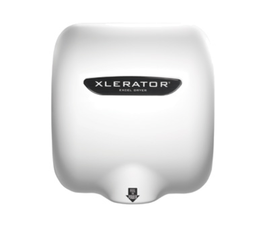 Excel Dryer XL-W White Finish Surface Mounted Automatic XLERATOR Hand Dryer - 110-120 Volts