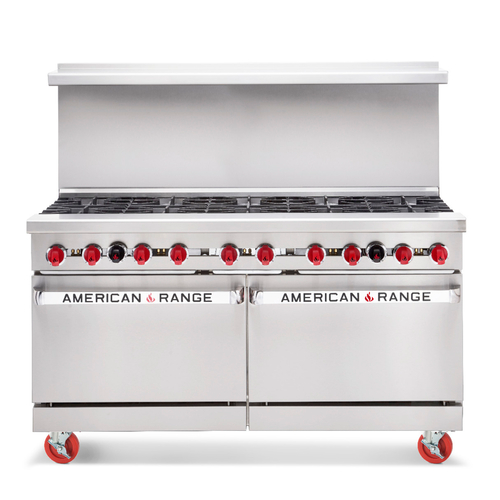 American Range AR-24G-6B-CL-126R 60" W 6 Burners Natural Gas Restaurant Range - 297,000 BTU