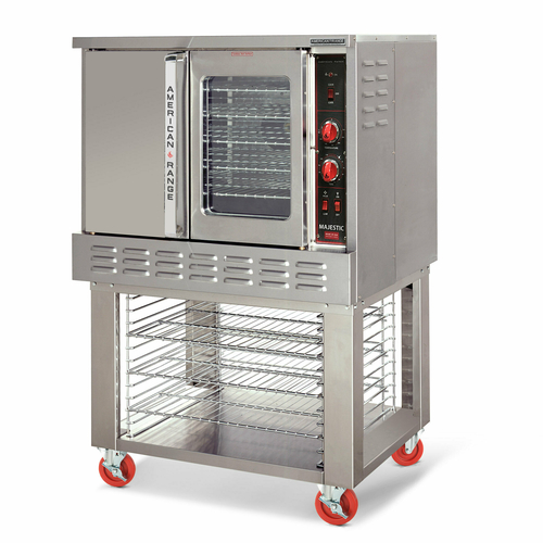 American Range MSD-1 40" W Natural Gas Single Deck Majestic Convection Oven - 70,000 BTU