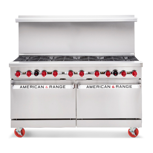 American Range AR-36G-4B-126L-SBR 60" W 4 Burners Natural Gas Restaurant Range - 223,000 BTU