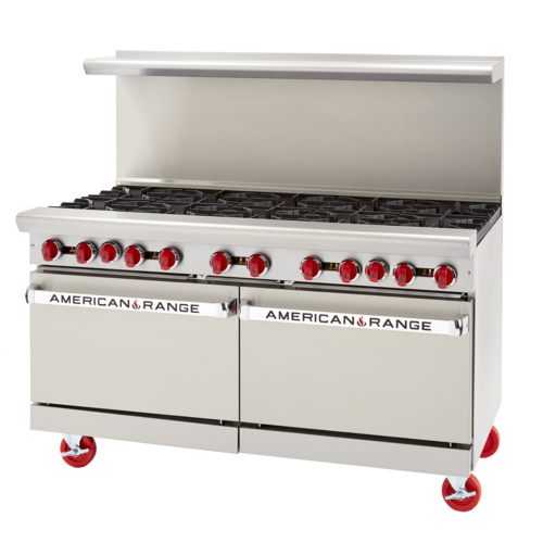American Range AR-60G 60" W Natural Gas Restaurant Range - 170,000 BTU