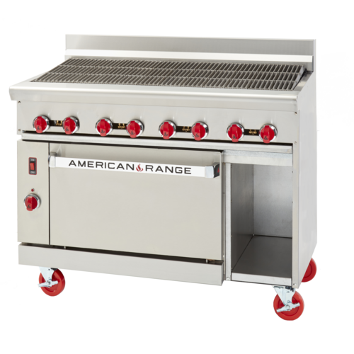 American Range AR-3RB-LP 36" W Liquid Propane Restaurant Range - 125,000 BTU