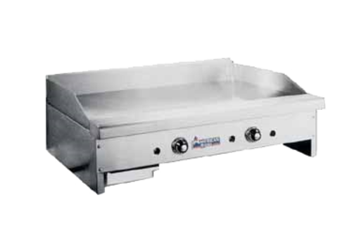 American Range ARTG-60-LP 60" W Stainless Steel Countertop Liquid Propane 5 Burners Griddle - 150,000 BTU