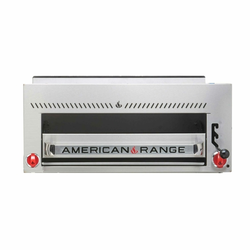 American Range ARSB-36 36" W Natural Gas Stainless Steel Infrared Salamander Broiler - 36,000 BTU