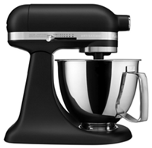 KitchenAid KSM3316XBM Artisan® Mini Plus 3.5 Quart Matte Black Tilt-Head Stand Mixer