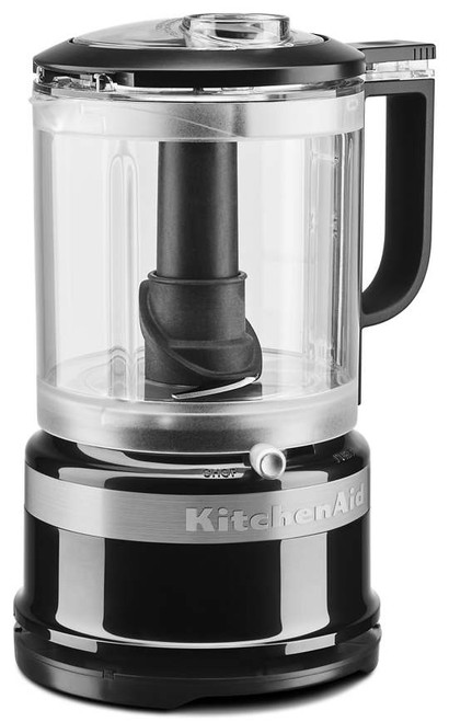 KitchenAid KFC0516OB 5 Cups Onyx Black Stainless Steel Blade Food Chopper