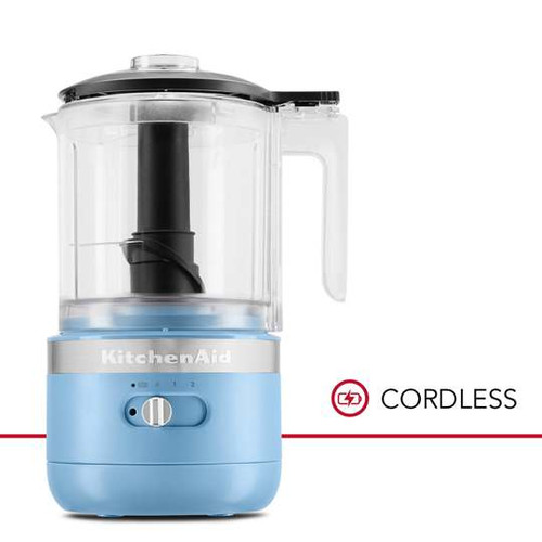 KitchenAid KFCB519VB 5 Cups Blue Velvet Stainless Steel Blade Food Chopper