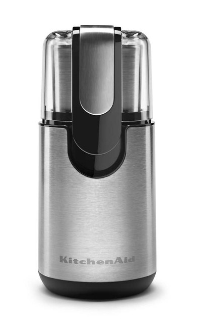 KitchenAid BCG111OB 8.75" H Black Blade Coffee Grinder - 160 Watts