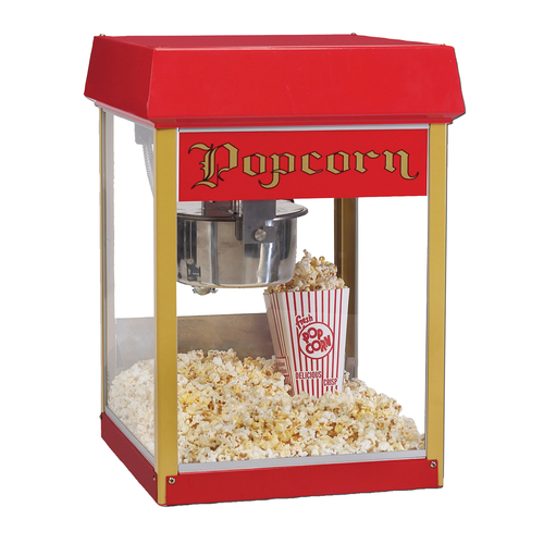 Gold Medal 2404 4 Oz. Electric Countertop Red Fun Pop Popcorn - 120 Volts